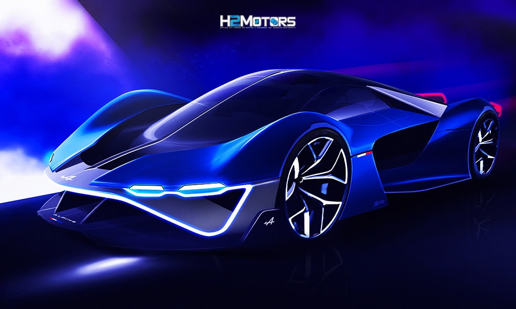Alpine A4810 IED Concept, 2022 Hydrogen-fuelled supercar